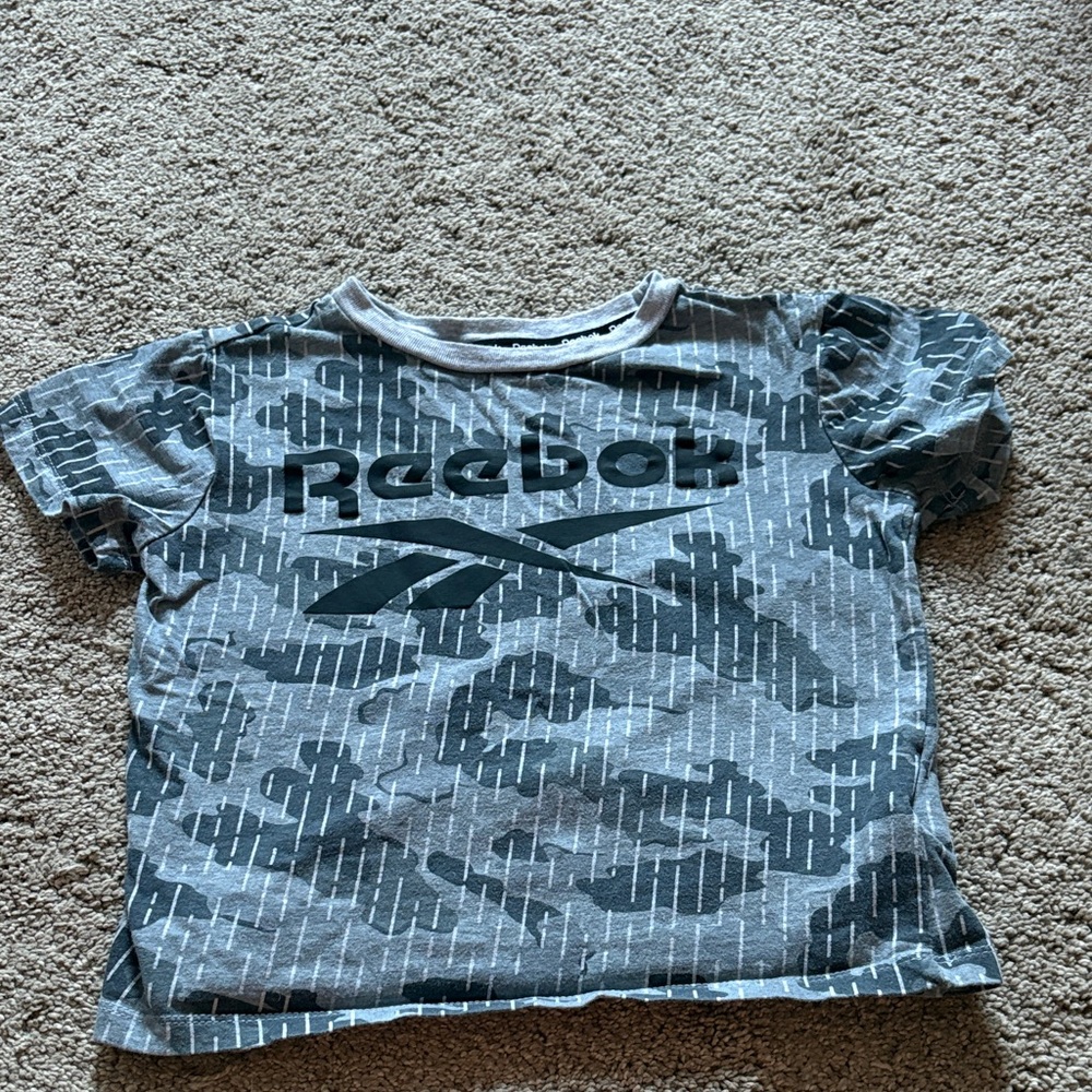 Reebok Kids Blue Camo Tee